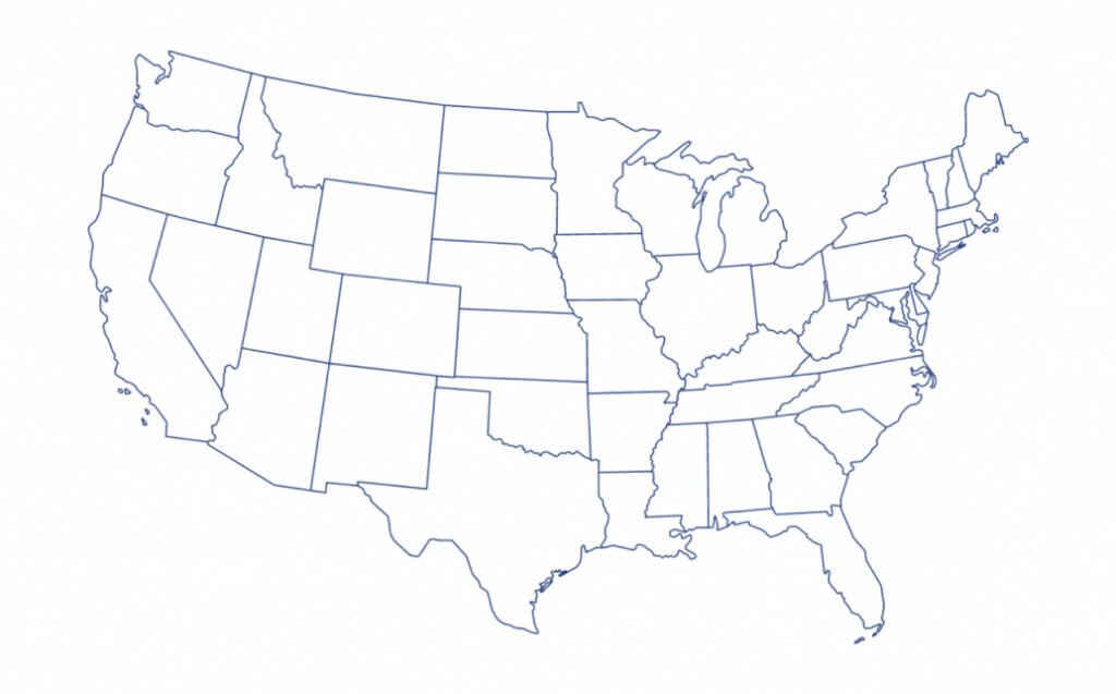 USA map background image